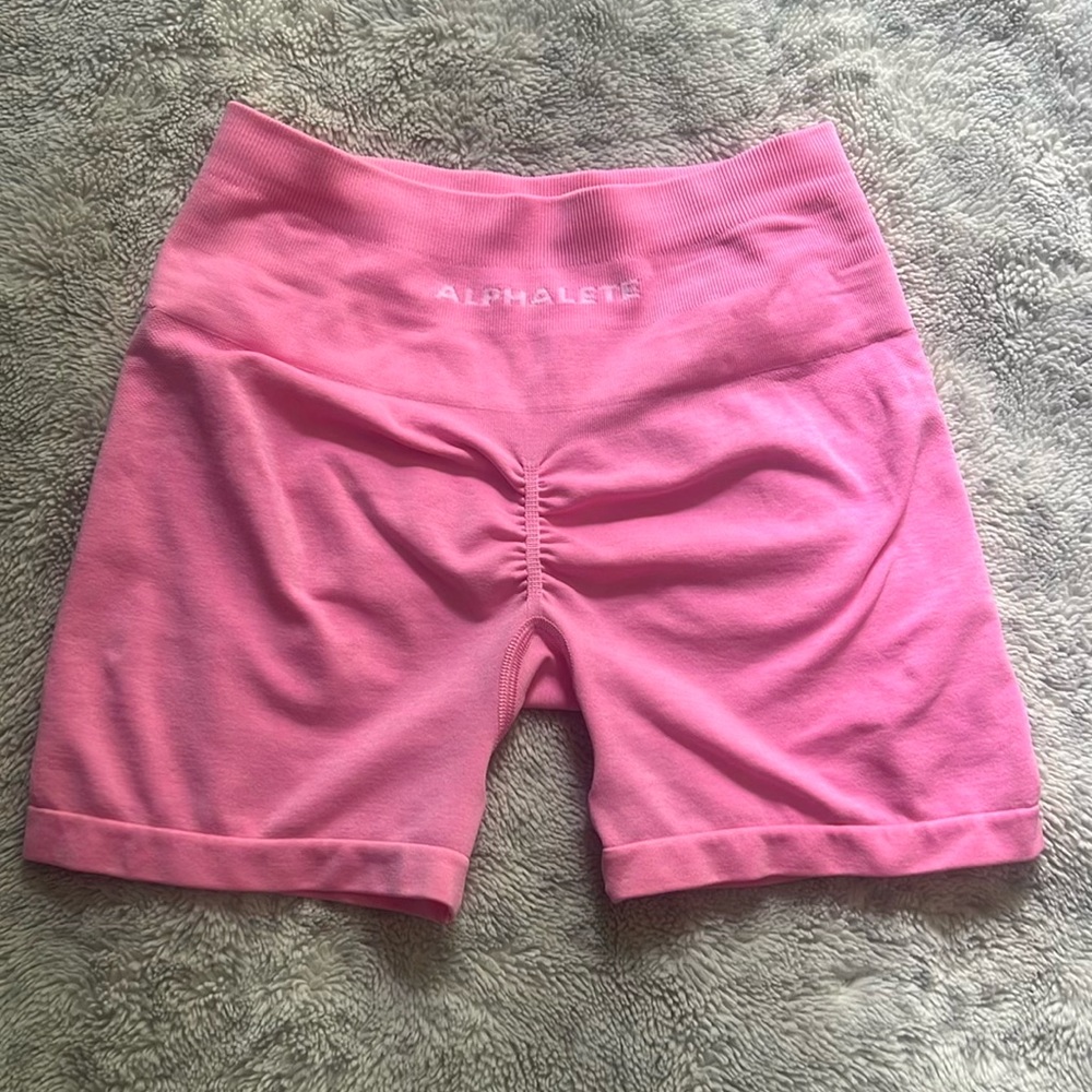 Alphalete Amplify Shorts- Cotton Candy